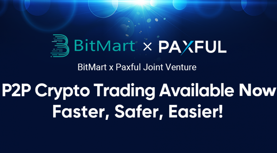 BitMart and Paxful Join Forces on OTC Trading, Move to Enter the Peer-to-Peer Financial Revolution